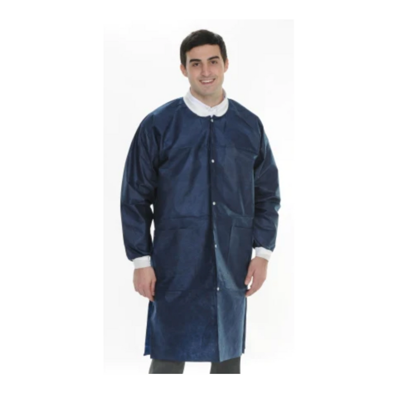 Extra-Safe Lab Coats 10/Pk - New Colors