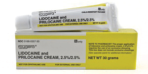 Prilocaine Cream 2.5% Lidocaine, 2.5% Prilocaine 30gm