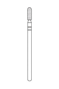 Two Striper Diamond Lab FG Burs