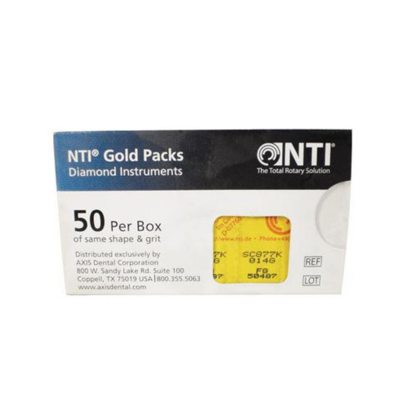 NTI Diamond Gold Pack 50/Pk
