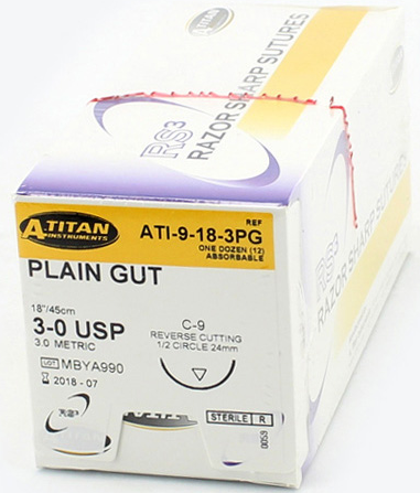 A. Titan-Plain Gut Sutures