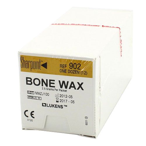 Bone Wax 2.5gm 12/Bx