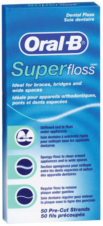 SuperFloss Office Pack 24x50/Bx Mint