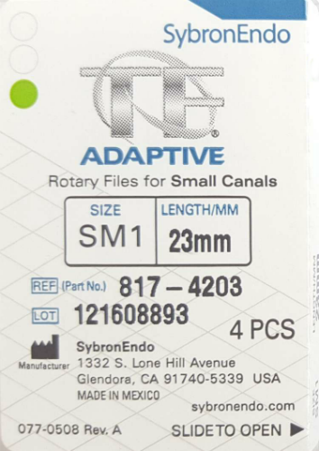 TF Adaptive Files 4/Pk