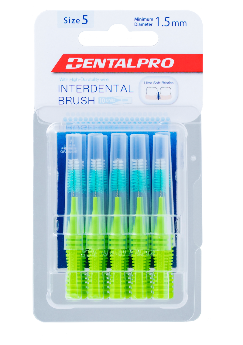 Interdental Brush I-Shaped 10/Pk