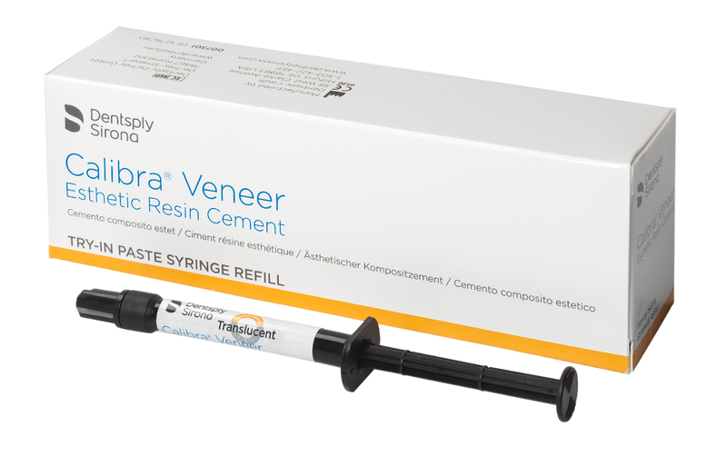 Calibra Veneer Cement Standard Pack 2 x 1.8gm Syringe
