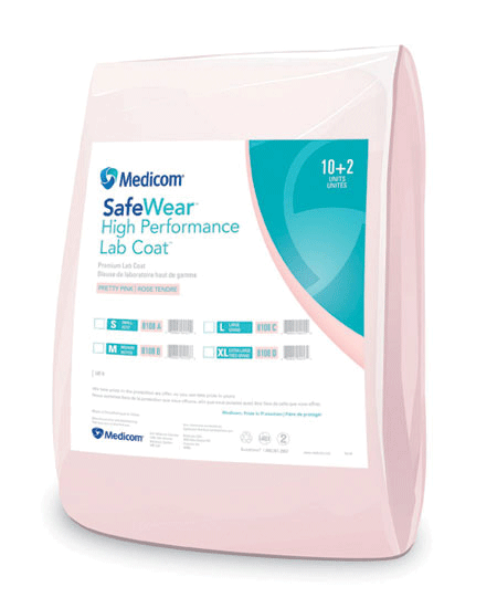 SafeWear Hi-Performance Lab Coats XXX-Large 12/Pk