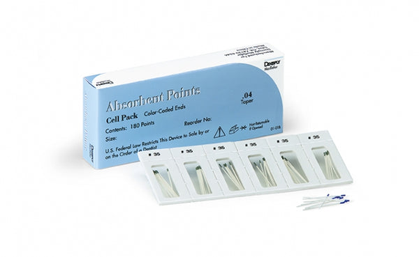 Absorbent Points Cell Pack 180/Pk