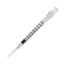 Tuberculin Syringe/Needle 1cc 25ga 1,000/Cs