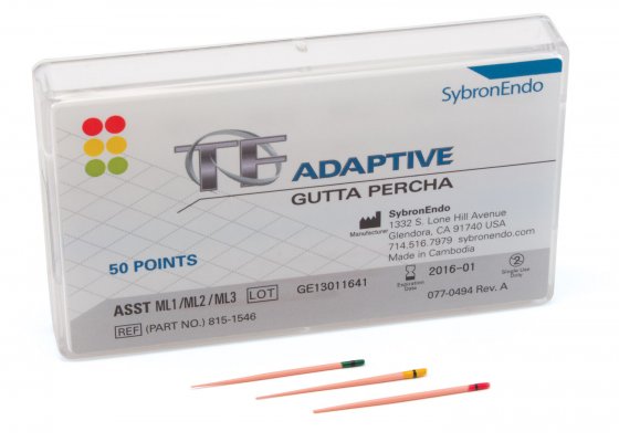 TF Adapative Gutta Percha Points Bulk 50/Pk