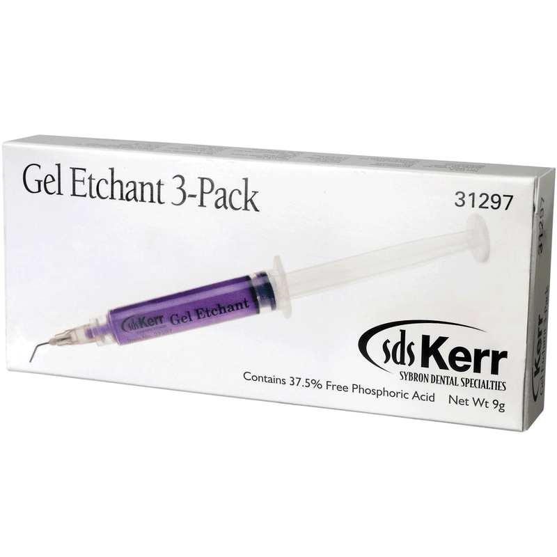 Gel Etchant Refill Pack 3 x 3ml Syringes, 30 Tips