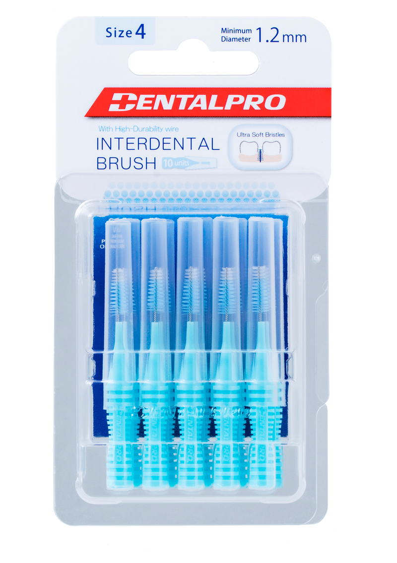 Interdental Brush I-Shaped 10/Pk