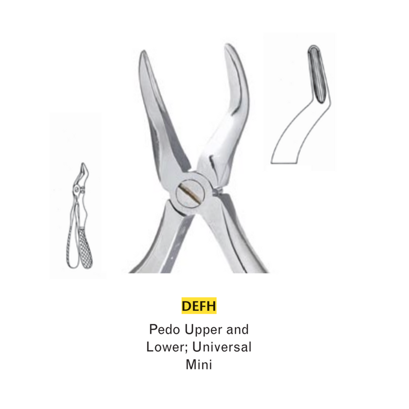 Extracting Forceps A-H Miltex