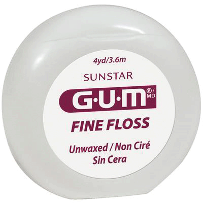 GUM Fine Floss 4yd x 144/Pk