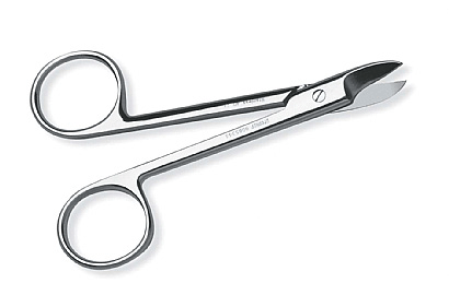 Scissor Crown Curved Sharp 4''