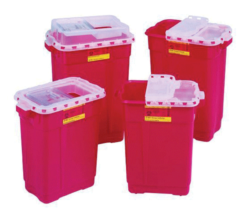 Sharps Phlebotomy Container Large 1.7Qt