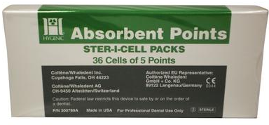 Ster-i-Cell Paper Points 180/Bx