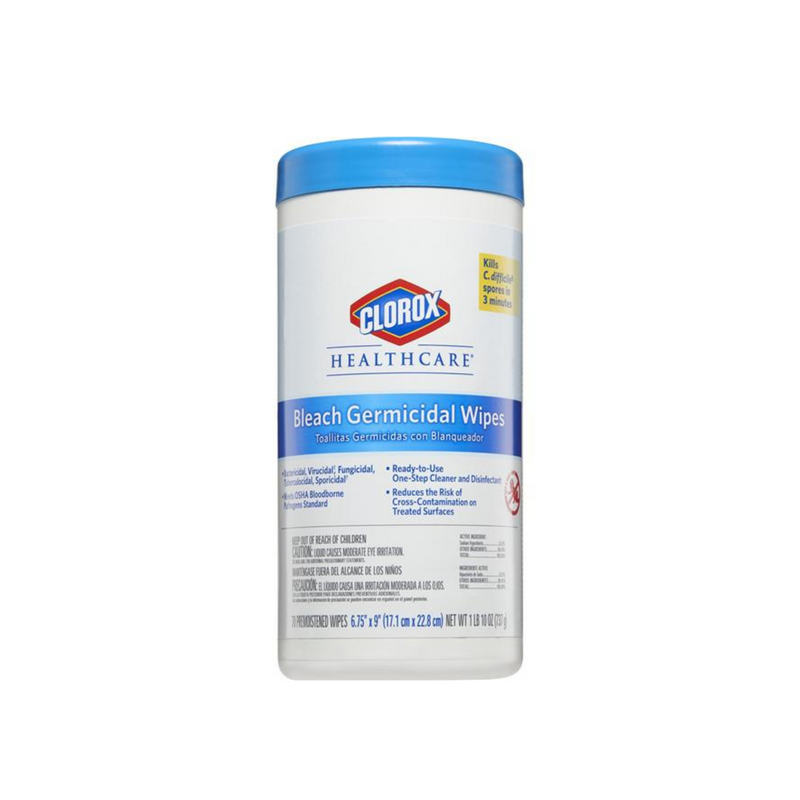 Clorox Germicidal Wipes/ Bleach 70/Cn