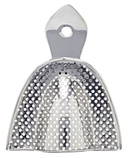 Metal Impression Trays Perforated Edentulous Each