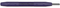 Mirrors Handle - Cone Socket Blue