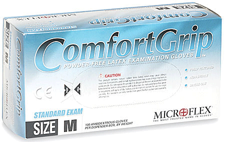 ComfortGrip Powder-Free 100/Bx