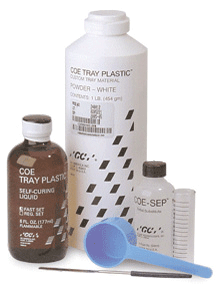 Coe Tray Plastic Fast Set P&L 3lb/pk