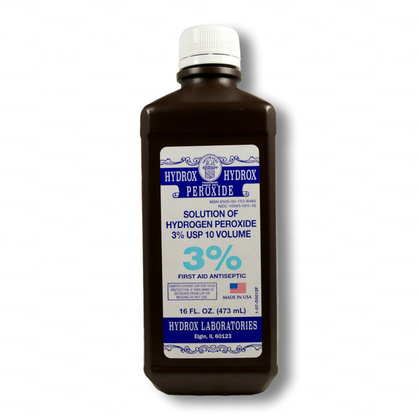 Hydrogen Peroxide 3% 16oz