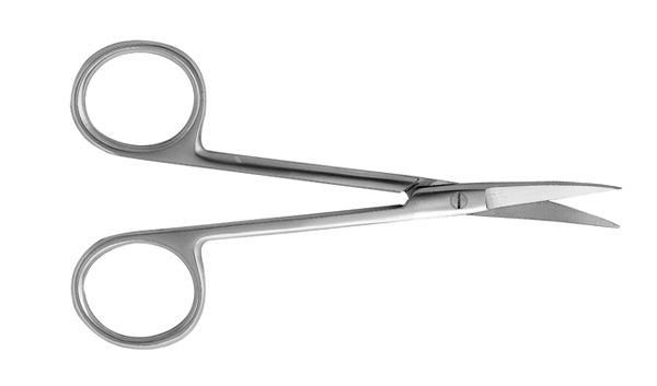 Wagner Scissor 4.75'' Curved Serrated