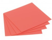 Base Plate Material .060" 25/Bx Pink