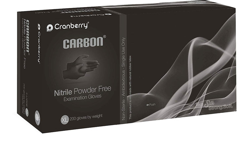 BeeSure Carbon Nitrile Gloves 200/Box