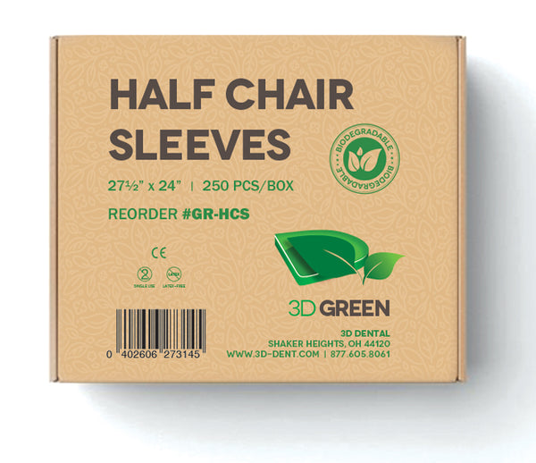 Chair Sleeves Half Biodegradable 27.5x24 225/Roll