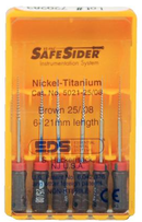 SafeSiders Reamers-NiTi 6/Pk