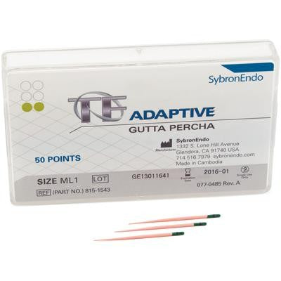 TF Adapative Gutta Percha Points Bulk 50/Pk