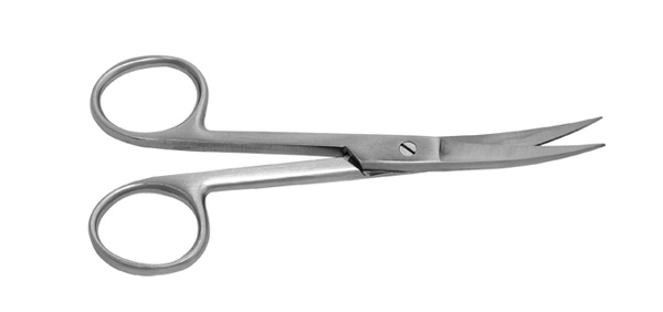 Operating Scissor 4.5'' S/S Curved