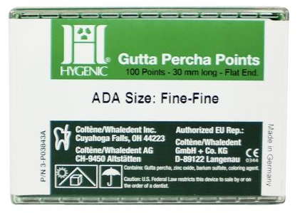 Hygenic Gutta Percha Points Vials XF-XLarge 100/Pk