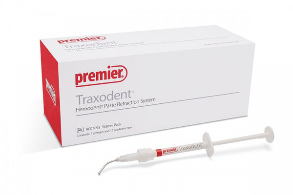 Traxodent Value Pack 25 x 0.7gm Syringes, 50 Dispensing Tips