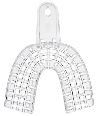 President Impression Tray Perforated 12/Bg