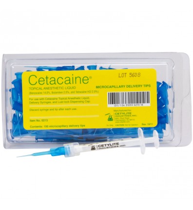Cetacaine Delivery Tips