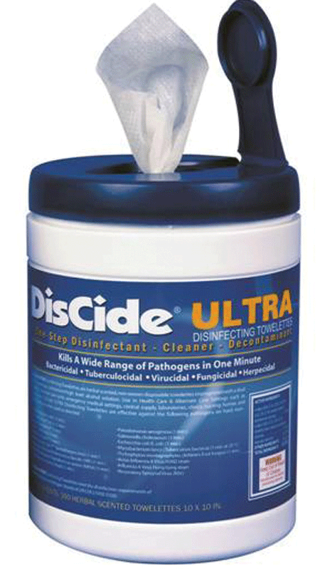 Discide Ultra Wipes Large 160/Can